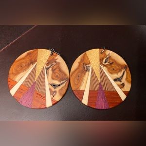 Brambles Woodwork Artisan Made Earrings